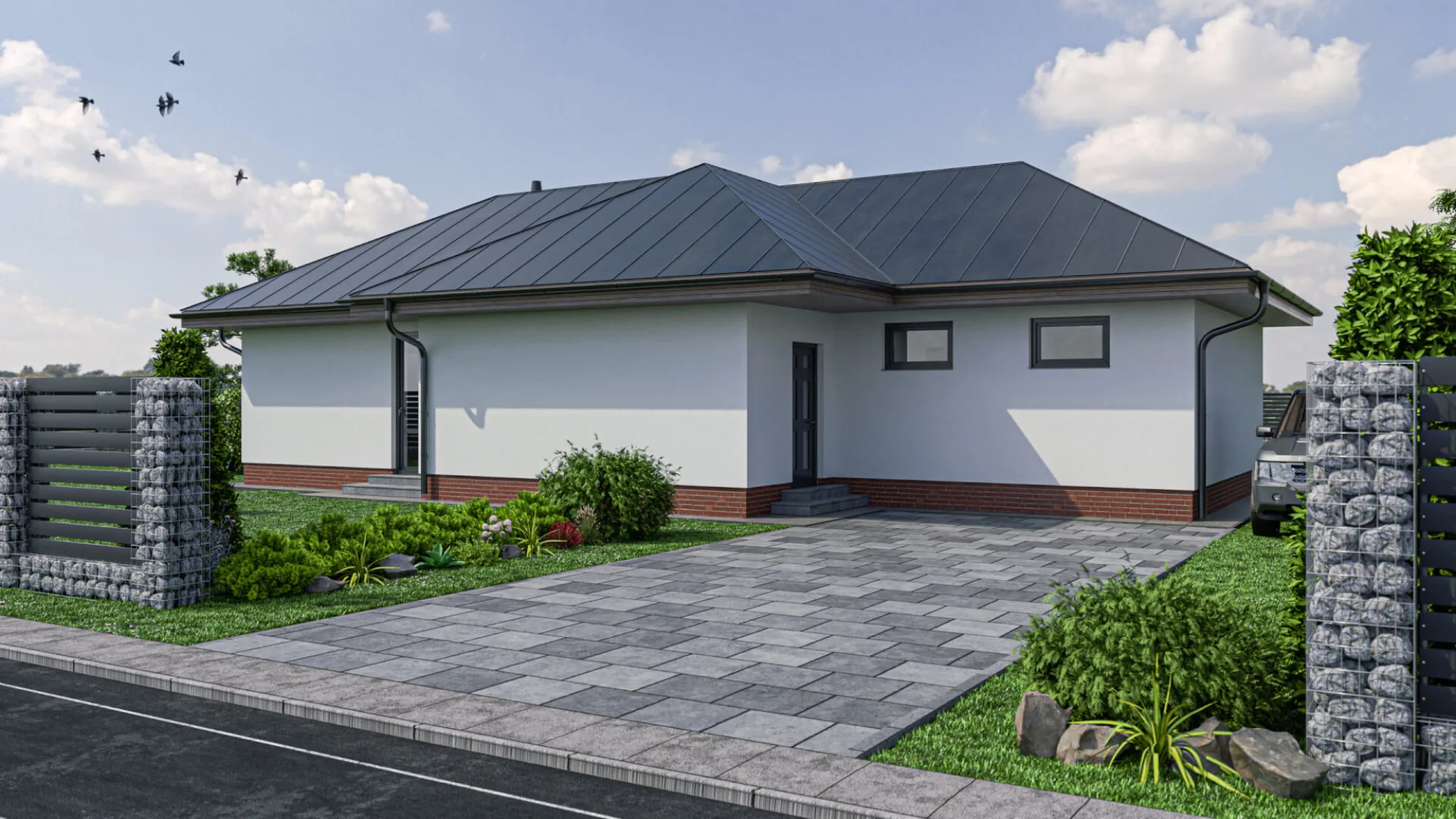 Homing B.4, prostorný bungalov pro 4 až 5 osob